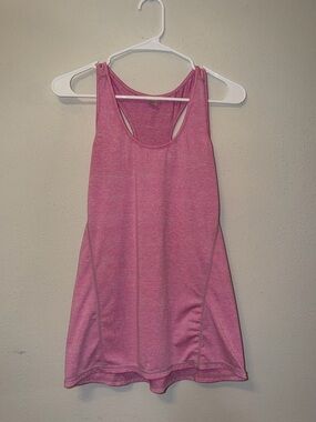 Neleus Pink Athletic Tank Top